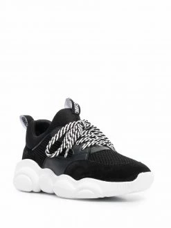 Discount ๐ฏ Moschino Double pull tab lace up ๐ sneakers ๐ฅ 7 Moschino double pull-tab lace-up sneakers