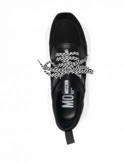 Discount ๐ฏ Moschino Double pull tab lace up ๐ sneakers ๐ฅ 9 Moschino double pull-tab lace-up sneakers