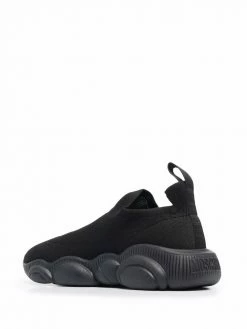 Moschino intarsia-knit slip-on sneakers