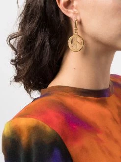 Moschino Peace-and-Shoes earrings