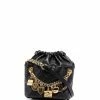 Moschino charm-detail bucket bag