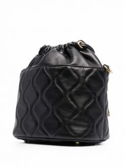 Moschino charm-detail bucket bag