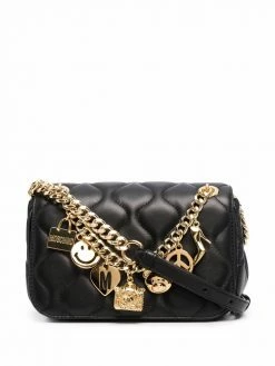 Moschino charm-detail crossbody bag