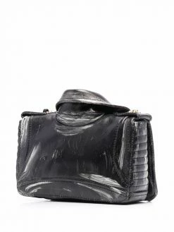 Moschino biker-jacket crossbody bag