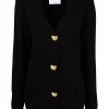 Moschino Teddy-button cashmere cardigan