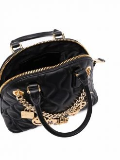 Moschino charm-detail tote bag