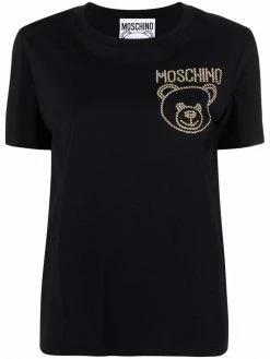Moschino studded-logo T-shirt