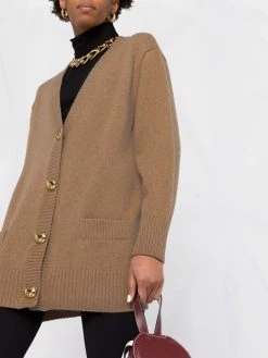 Moschino V-neck knit cardigan