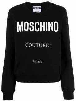 Moschino Couture logo-print sweatshirt