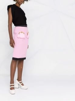 Moschino purse-pocket skirt
