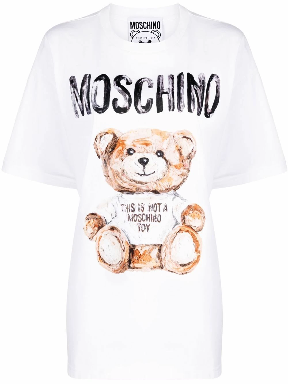 Deals โค๏ธ Moschino Teddy Bear print long T ๐ shirt โ 3 Moschino Teddy Bear-print long T-shirt