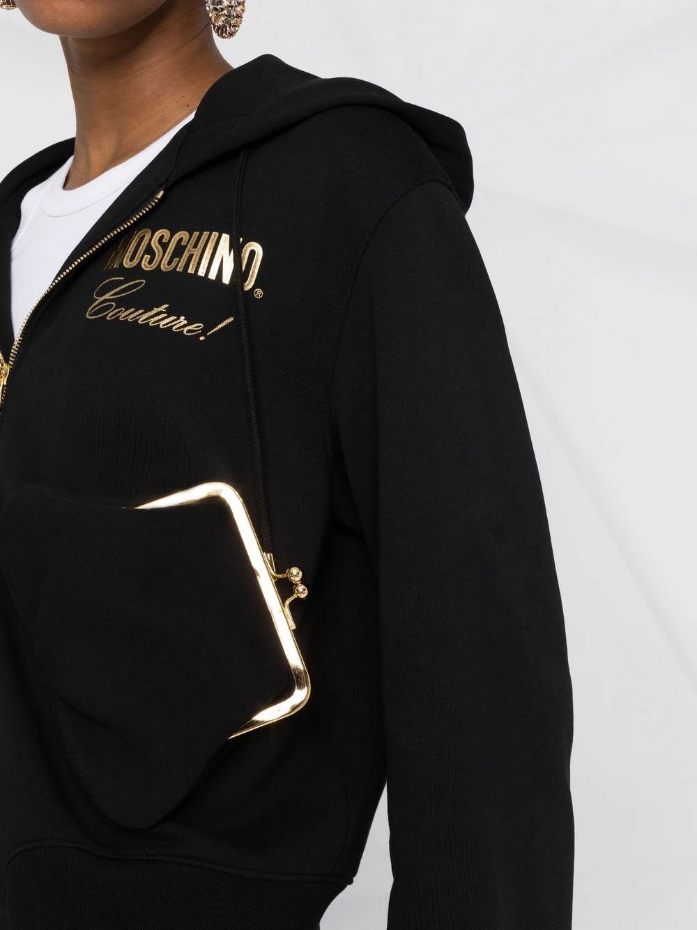 Discount ๐ฅ Moschino Archive Purses zip up hoodie ๐คฉ 7 Moschino Archive Purses zip-up hoodie