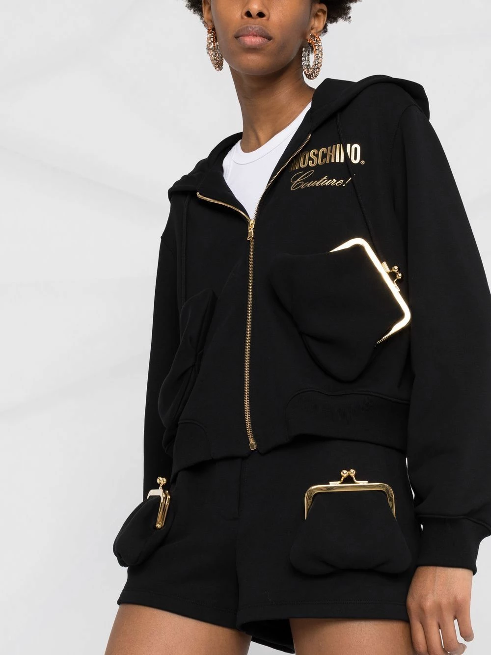 Discount ๐ฅ Moschino Archive Purses zip up hoodie ๐คฉ 5 Moschino Archive Purses zip-up hoodie