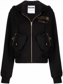 Moschino Archive Purses zip-up hoodie