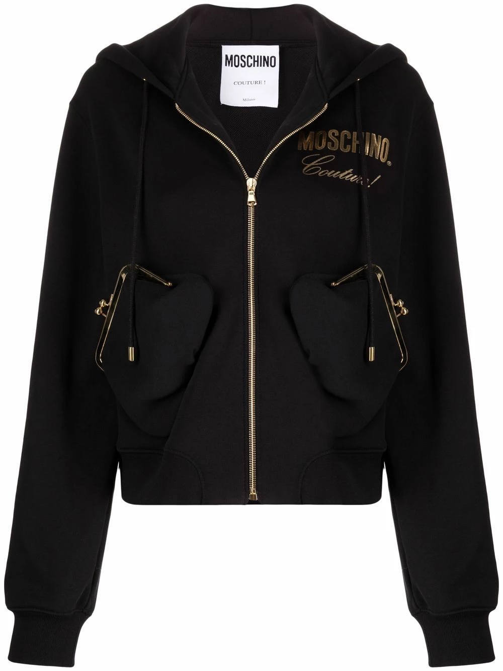 Discount ๐ฅ Moschino Archive Purses zip up hoodie ๐คฉ 3 Moschino Archive Purses zip-up hoodie