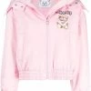 Moschino Teddy Bear-print hooded jacket