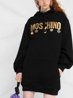 Wholesale ๐ Moschino Icon charm hoodie ๐ dress โญ 10 Moschino Icon charm hoodie dress