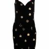 Moschino Iconic charm velvet dress