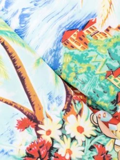 Moschino illustration-print drawstring swim shorts