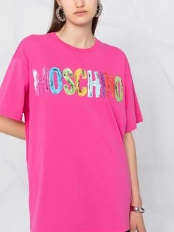 Moschino 3D logo-print T-shirt