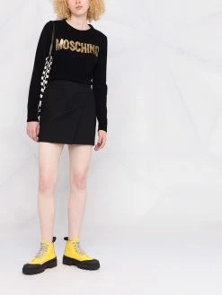 Moschino 3D logo-print jumper