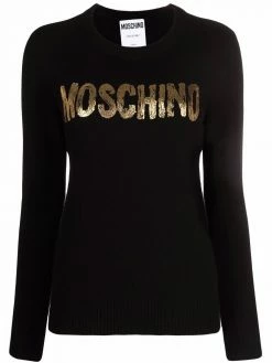 Moschino 3D logo-print jumper