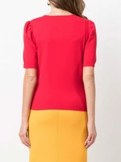 Moschino Pearls detail knitted pullover