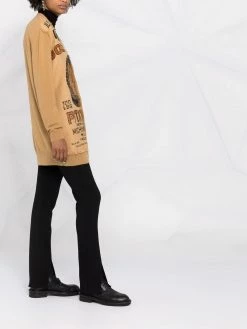 Moschino Potato Field long cardigan