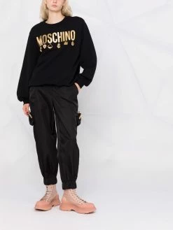 Cheap ๐ Moschino Iconic charm logo sweatshirt ๐ 9 Moschino Iconic charm logo sweatshirt