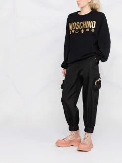 Cheap ๐ Moschino Iconic charm logo sweatshirt ๐ 11 Moschino Iconic charm logo sweatshirt