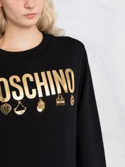 Cheap ๐ Moschino Iconic charm logo sweatshirt ๐ 10 Moschino Iconic charm logo sweatshirt