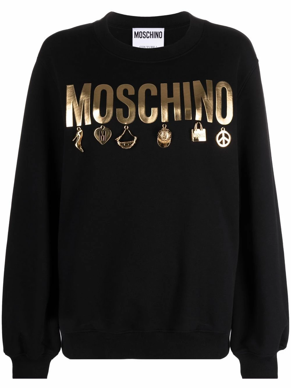 Cheap ๐ Moschino Iconic charm logo sweatshirt ๐ 3 Moschino Iconic charm logo sweatshirt
