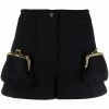 Moschino purse-pockets cotton track shorts