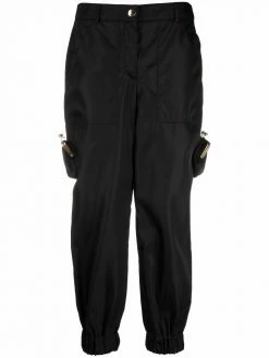 Moschino purse-pockets cargo trousers