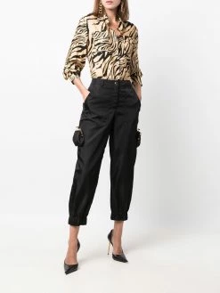 Moschino purse-pockets cargo trousers