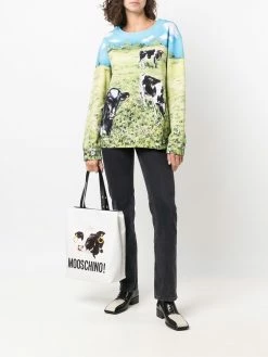 Moschino Farm print sweatshirt