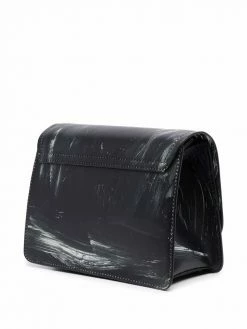 Moschino painterly-print shoulder bag