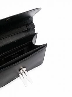 Moschino painterly-print shoulder bag