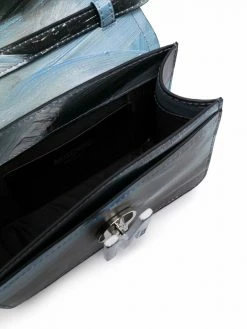 Moschino painterly-print crossbody bag