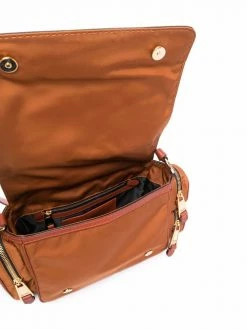 Flash Sale ๐ Moschino Padlock detail multi pocket shoulder bag ๐ฏ 11 Moschino padlock-detail multi-pocket shoulder bag