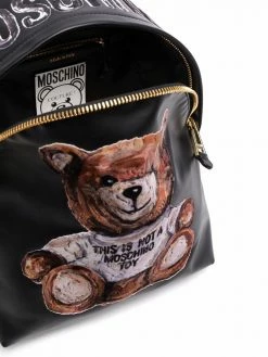 Moschino teddy bear print backpack