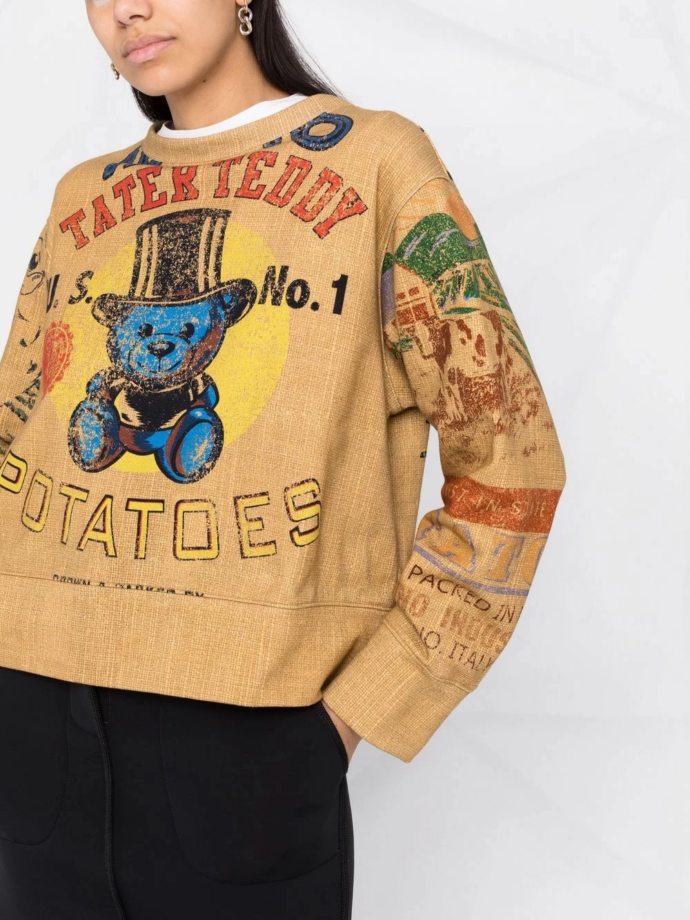 Best reviews of ๐ Moschino Potato Field print sweatshirt ๐ 7 Moschino Potato Field print sweatshirt