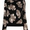 Moschino Leo Teddy intarsia roll-neck jumper