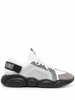 Moschino Teddy-sole lace-up sneakers