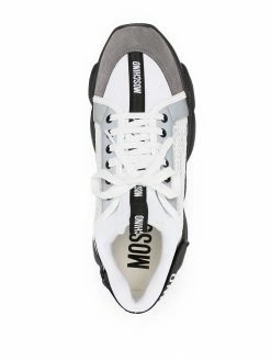 Moschino Teddy-sole lace-up sneakers