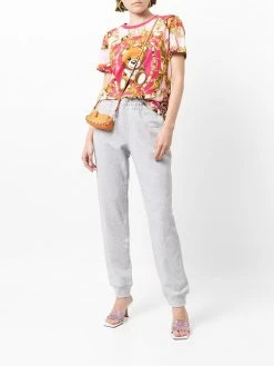 Moschino gem-logo track pants