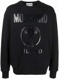 Moschino Double Question Mark logo sweatshirt