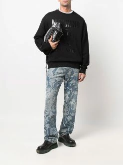 Moschino Double Question Mark logo sweatshirt