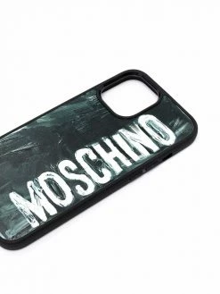 Moschino logo-print iPhone 12 Pro Max case