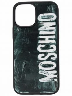 Moschino logo-print iPhone 12 Pro Max case